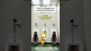 CAT MEMES 🐱There’s an unspoken rule in every men’s bathroom… #catmemes #relatable #relationship