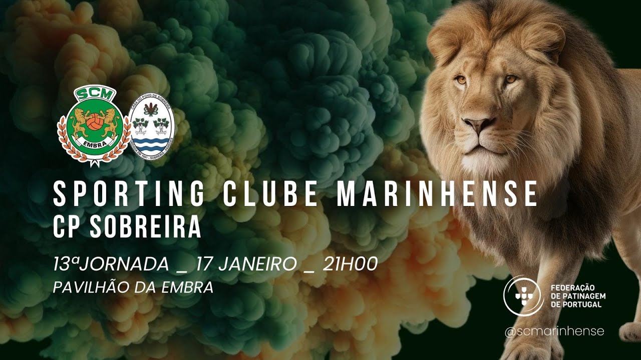 Hóquei em Patins 25/26 - SC Marinhense vs CP Sobreira