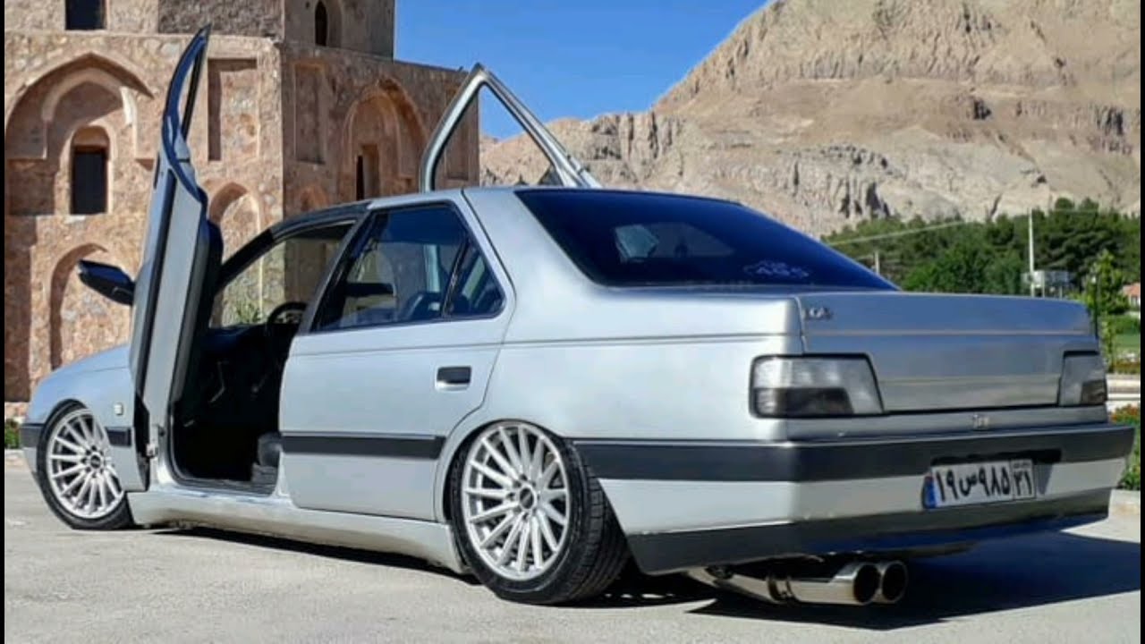 کاتاف رگباری پژو 405 رینگ اسپرت درب خفاشی پژو SLX GLX کف خواب Peugeot ...