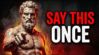 Say This Once When Someone Disrespects You [No Arguments] | Stoicism | Stoic Wisdom