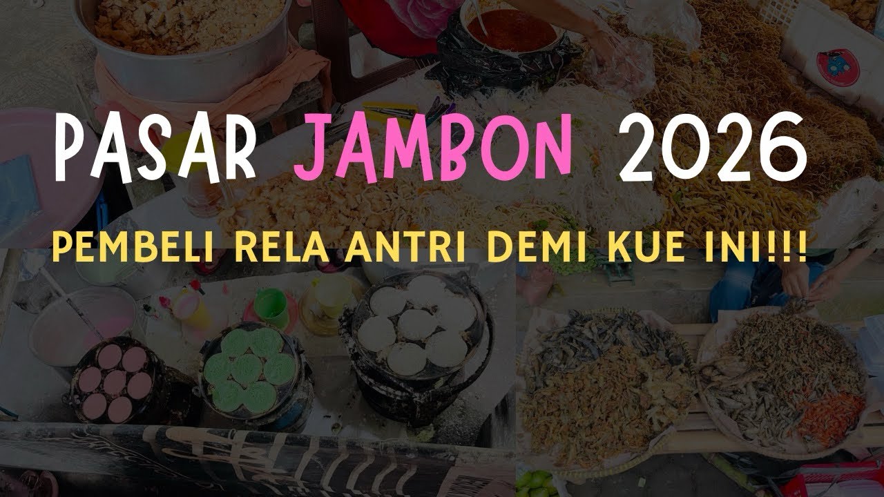 JAJAN VIRAL DI PASAR RAKYAT JAMBON JOGJA ‼️