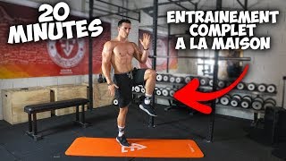 20min entrainement complet à la maison ! (super intense)