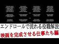 【映画の役職解説③】映画を完成させる仕事たち(ロゴシリーズ7)