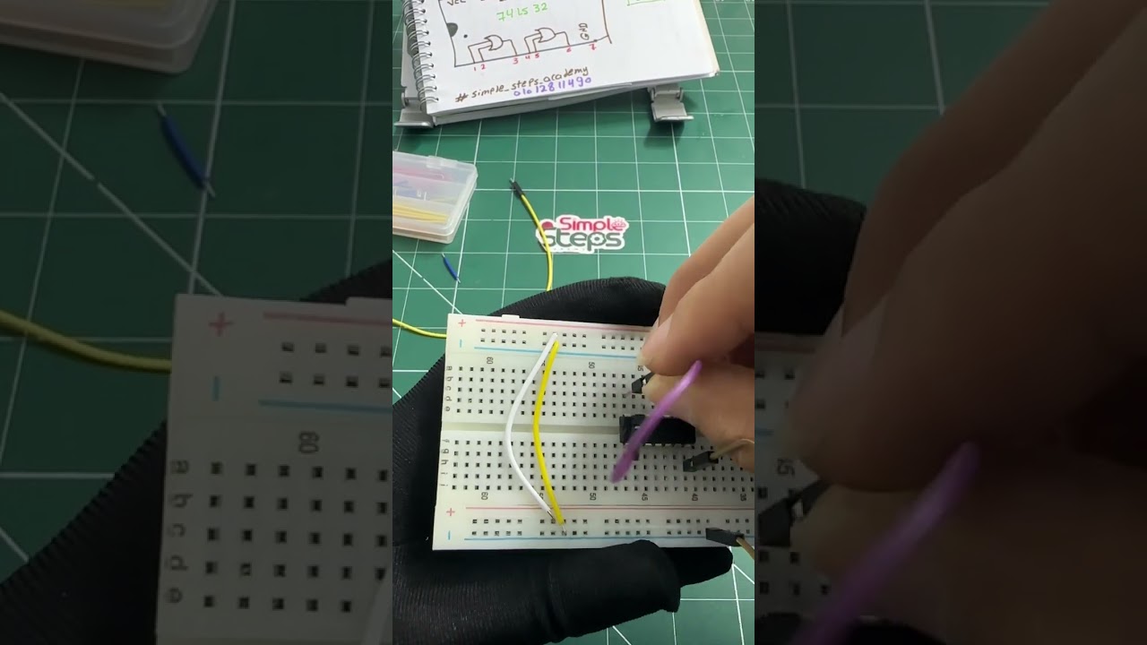 Logical designe (OR gate عملى)كورس التصميم المنطقى العملى الجزء السادس ،تركيب و توصيل OR gate 