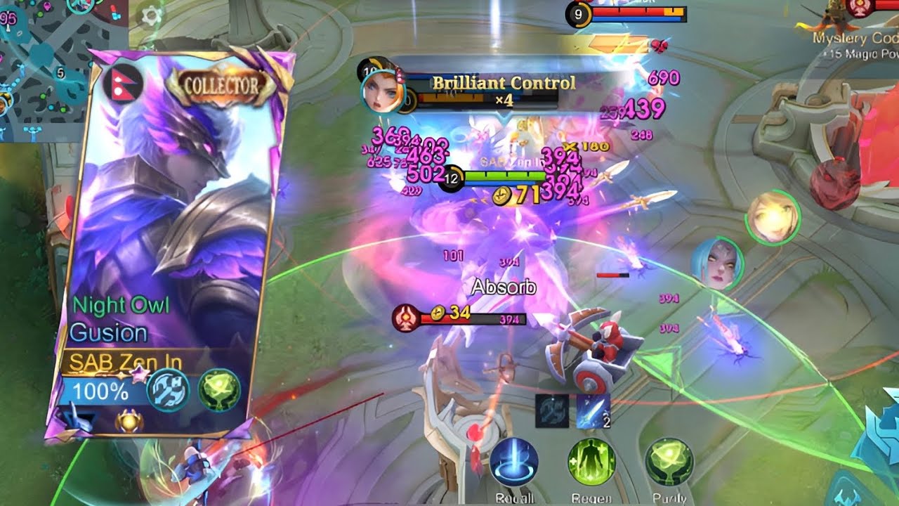 I PLAYED GUSION IN MID LANE THEN THIS HAPPENED☠️