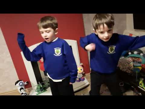 The Ka-boom has made a Christmas song.  "Rock Santa"