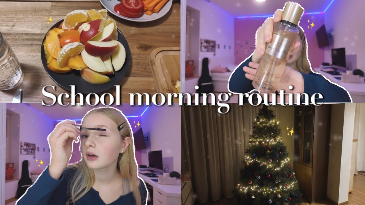 Realistic school morning Routine ✨💗🎧