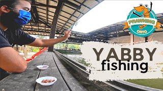 Yabby Fishing in Singapore @ Prawning at Orto