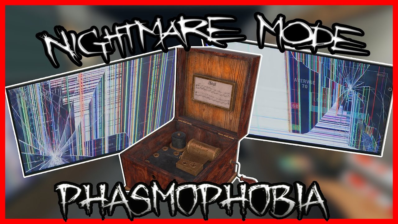 Phasmophobia - Noob(me) tries Nightmare first time Gameplay