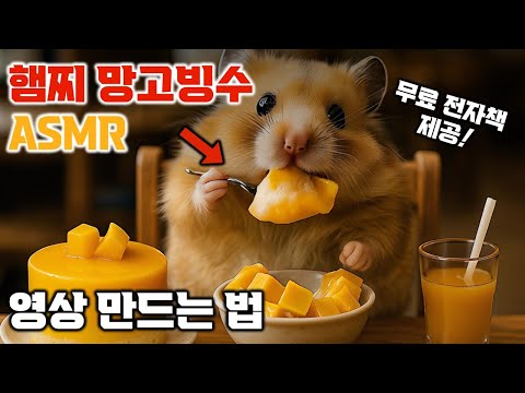 햄찌 영상 만드는 법ㅣ무료 전자책 제공ㅣ나만의 AI 동물 영상 제작하기