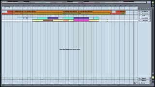 first try with ableton live 8 + launchpad