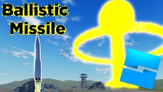 Launching a Ballistic Missile in Roblox (and how I made it)