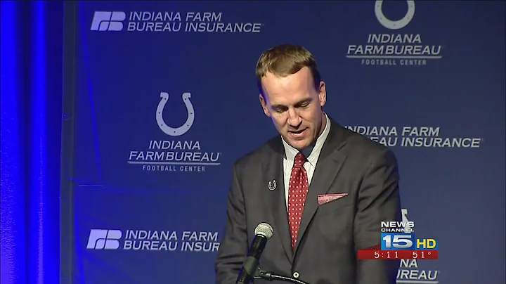 Colts to retire Manning’s No. 18, add statue to stadium