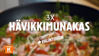 Hävikkimunakas | Vinkit valintoihin | K-Ruoka - YouTube