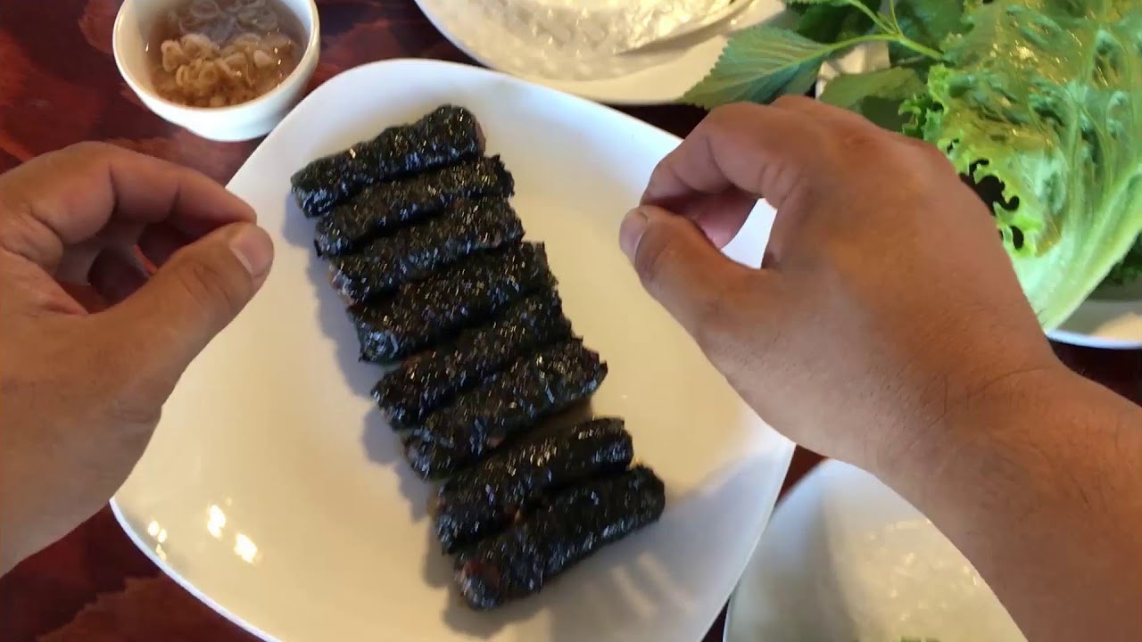 Bo La Lot at Anh Hong Bo 7 Mon Restaurant Sacramento California YouTube