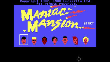 Maniac Mansion Intro - Version 1 (ScummVM)