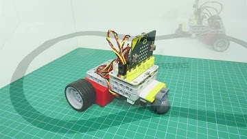 micro:Taller con micro:bit.  Robot Sigue-líneas