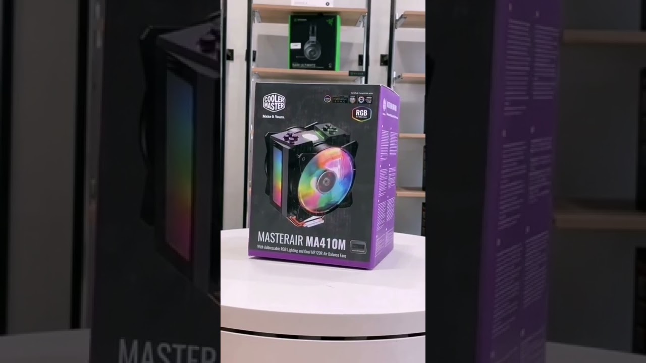 Cooler Master MasterAir MA410M Addressable RGB CPU Air Cooler