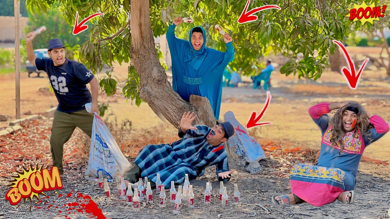 ‏لما ام كشري تلعب حرب ازايز مع ابنها وجوزها وبنتها _ عمر الزير