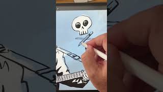 Drawing Bob Dylan and his Muses