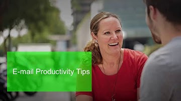 Sage CRM - Email Productivity Tips