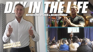 A Day in the Life of a Motivational Speaker and Business Owner