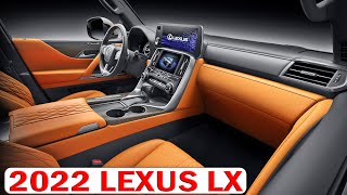 2022 LEXUS LX 600 Interior all colors