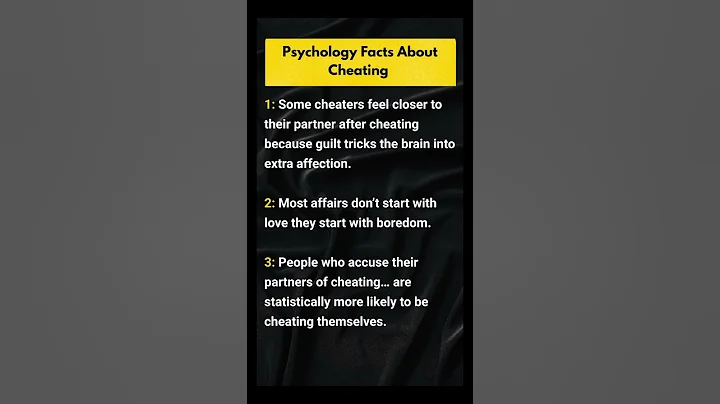 3 Dark Psychology Facts About Cheating That Will Shock You