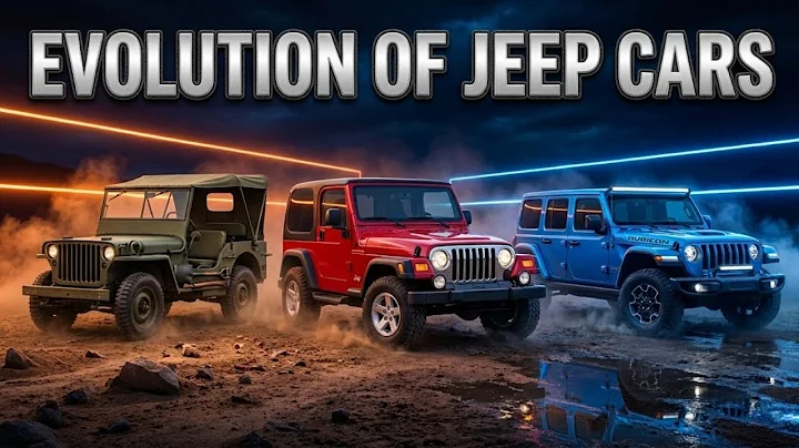 Evolution of Jeep (1941–2025) — From Military Icon to Modern 4x4 Legend