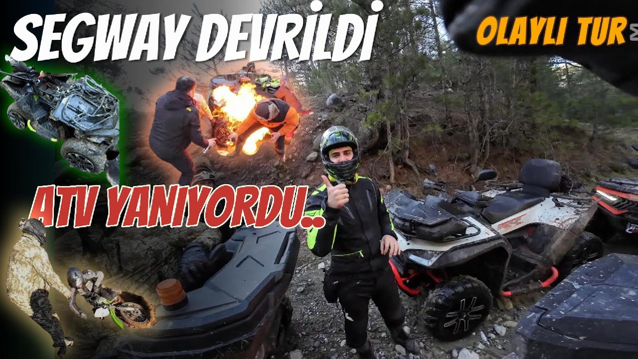 YENİ ATV'M İLE İLK TURUM OLAYLI GEÇTİ - DENİZLİ HONAZ SAKLI GÖL TURU