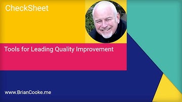 CheckSheet - DMAIC & Quality Tools