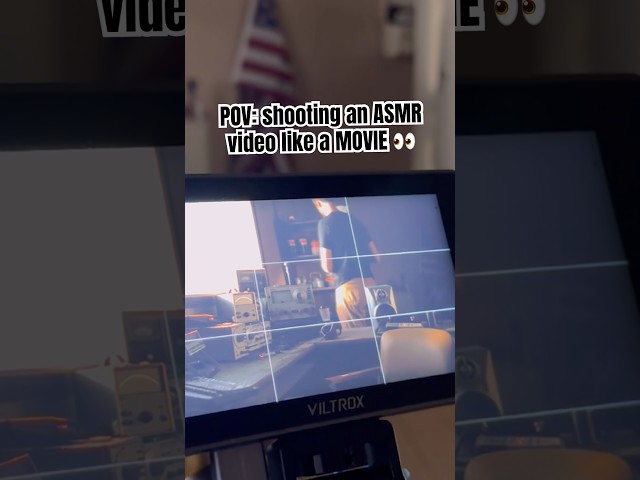A $10,000 ASMR shoot