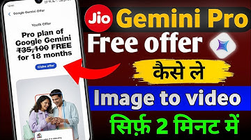Jio Gemini FREE Offer | How to Claim Jio Google Gemini Ai Subscription