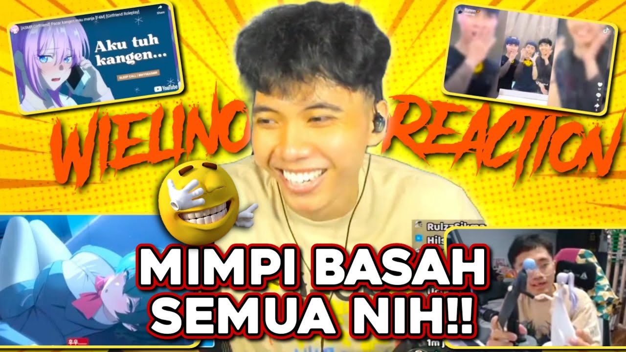 Wielino Reaksyen Mediashare Isinya Mimpi Basah Sama Banyak Video Yang Dibikin Dari AI - Wielino Clip