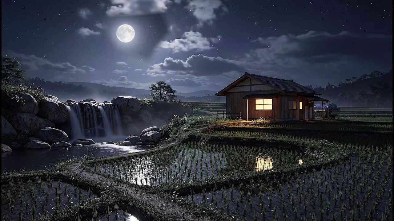 Calming Night 🌑 Healing of Stress,Anxiety and Depressive States,Relaxing ,Nighttime Sleep Time 47