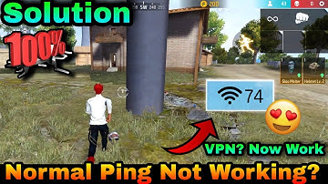 Ping Is Normal But Game Is Not Working | Free Fire Network Problem | Quick Vpn Connection Failed