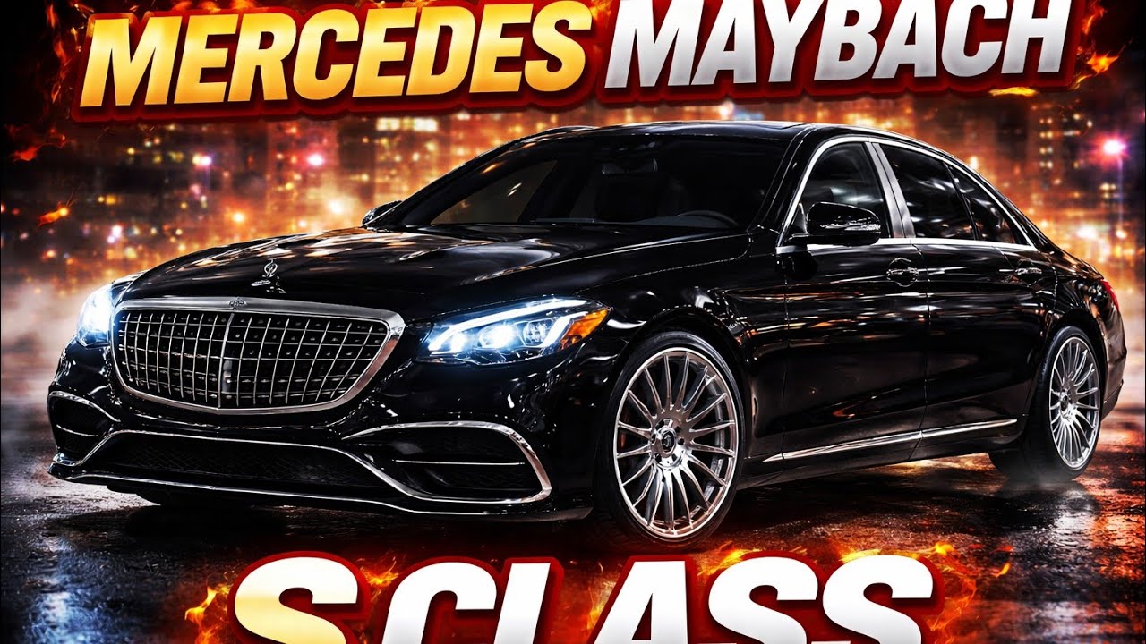 Mercedes-Maybach S-Class | Роскошный чёрный седан будущего | Премиум класс