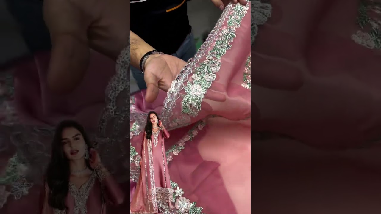 MUSHQ NEW PINK SILK PARTY WEAR DEZZ- 265