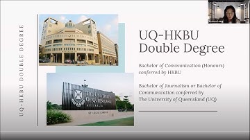 Briefing on Double Degree Programme offered by HKBU and Faculty of Humanities and Social Sciences