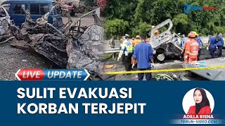Body Mobil Grandmax Harus Dipotong, Korban Terjepit saat Evakuasi Kecelakaan di Tol KM 58 Japek