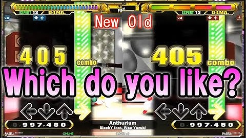 【新旧フォント】どれくらい変わった？どっちが好き？DDR A3判定表示比べ