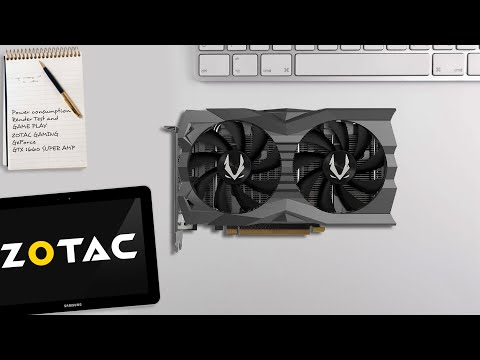 ZOTAC GAMING GeForce GTX 1660 SUPER AMP Benchmark Game Test, FPS Test, Specs and Consumption