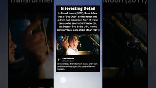 Did you see this tiny detail that carries to the third film? Transformers (2007)
