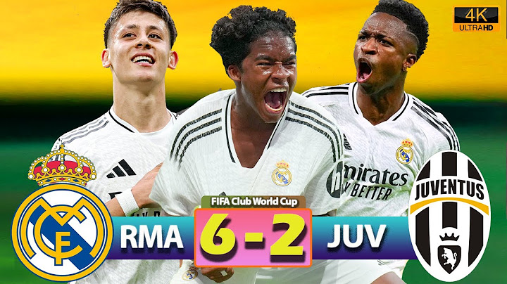 Real Madrid vs Juventus 6-2 Highlights & All Goals - Fifa Club World Cup 2025 HD