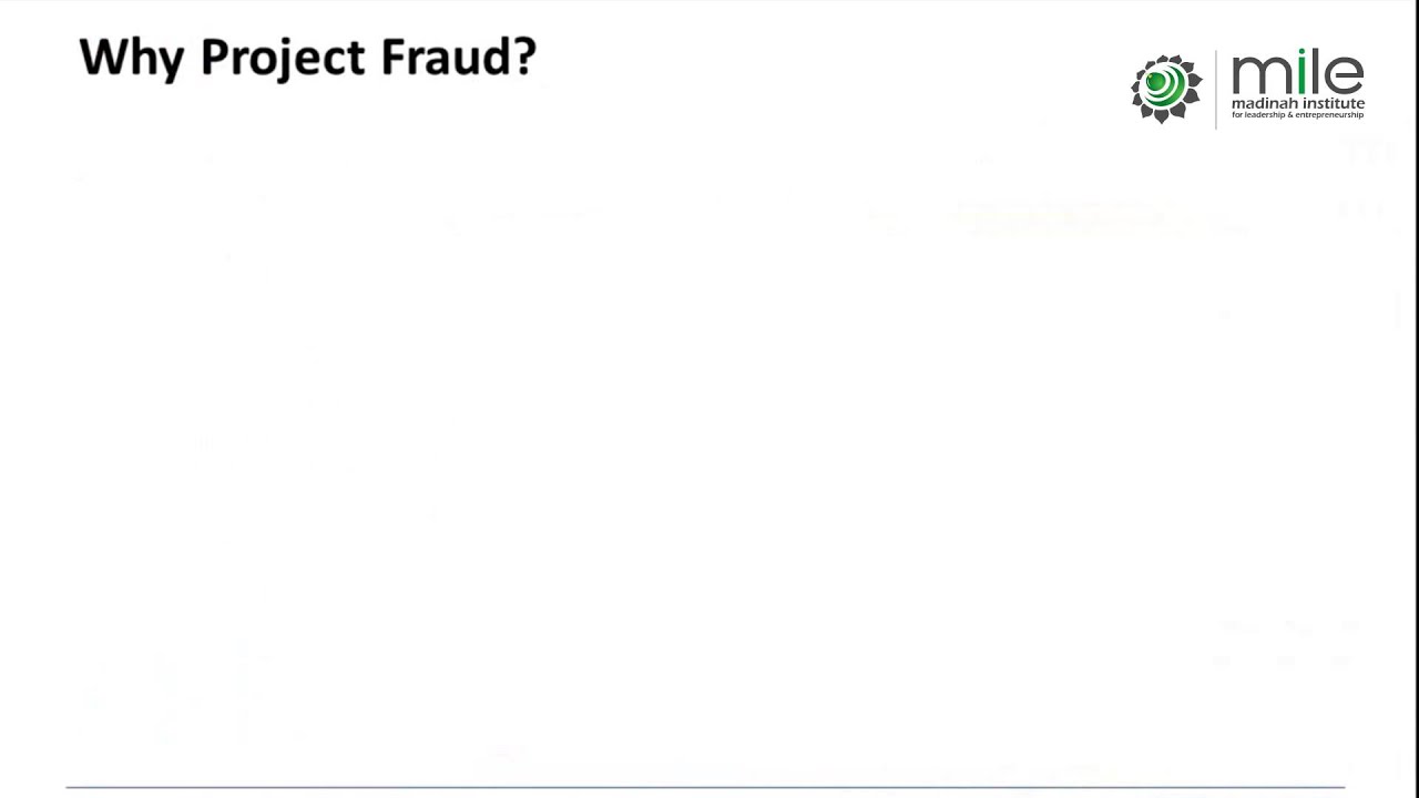 Why Project Fraud | Dr Hasnain Rizvi