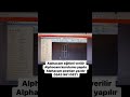ALPHACAM EĞİTİMİ VERİLİR ALPHACAM POSTLARI YAZILIR 05439610821##shortvideo #cnc #cncrouter