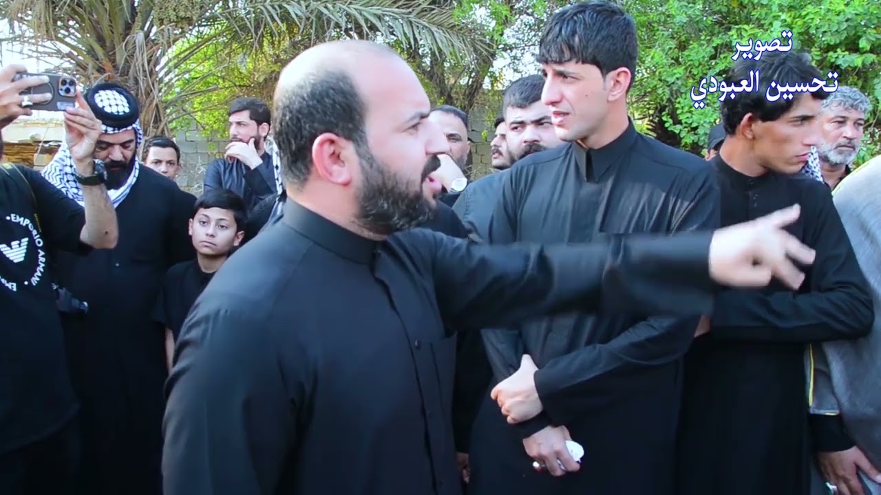 عراضة عشائر  ميسان الى بيت عريبي المرحوم شيخ فالح العريبي