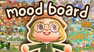 How To Make a MOOD BOARD for your Animal Crossing Island!