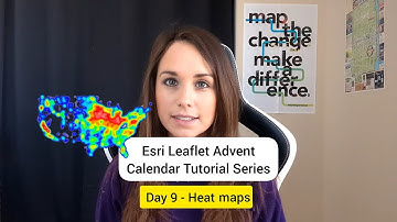 Heat Maps 🔥 in a Website Map - Visualization with Esri Leaflet