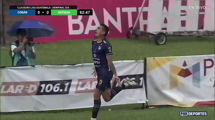 🥳 GOL DE MORÁN | Cobán Imperial 1-0 Antigua GFC | Semifinal ida | Liga de Guatemala 2025